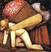 Flower carrier Diego Rivera